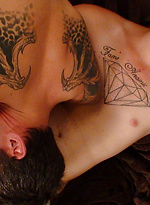 Tattooed Stud Fucks Emo Twink by Alternadudes
