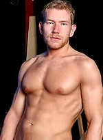 Red athlete Alex Adams shows cock by High Perfomance Men With Alex Adams