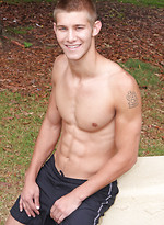 Horny jock Brooks shows his cock by SeanCody