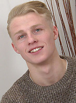 Blond Personal Trainer Ben Shows off his Hard Abs & Big Uncut Erection! by English Lads