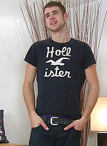 Tall Hairy Young Man Kevin Strips & Shows His Hard Uncut Cock & Explodes Shooting Cum Everywhere! by English Lads