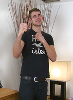 Tall Hairy Young Man Kevin Strips & Shows His Hard Uncut Cock & Explodes Shooting Cum Everywhere! by English Lads
