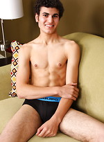 Skinny twink Orin strokes dick by ChaosMen