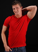 Muscle tattooed stud Sinclair strokes dick by ChaosMen