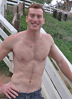 Red stud Blaine strokes his cock by SeanCody