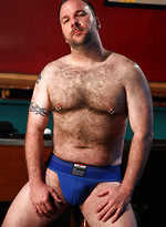 Hairy bear Mark Bishop naked by Pantheon Bear With Mark Bishop