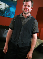 Chubby hairy man David Mushulom strokes dick by Pantheon Bear