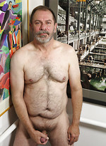 Old man Rick Wade jacking off by Pantheon Bear