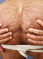Rocky LaBarre shows his muscled hairy butt by Pantheon Bear With Rocky LaBarre
