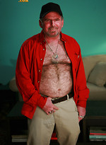 David Kavo strokes his small cock by Pantheon Bear