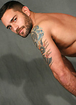 Hairy muscle man Edu Boxer by Pantheon Bear With Edu Boxer