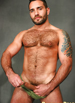 Hairy muscle man Edu Boxer by Pantheon Bear With Edu Boxer