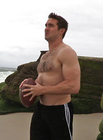 Muscle hairy hunk Keane strokes dick by SeanCody
