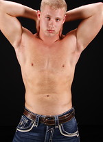 Hot stud Lars strokes dick by ChaosMen