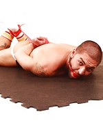Hot stud Dominic Pacifico bounded and with a dildo in his ass by Bound Jocks With Dominic Pacifico