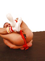 Hot stud Dominic Pacifico bounded and with a dildo in his ass by Bound Jocks With Dominic Pacifico