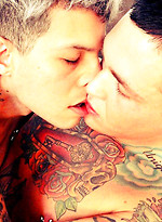 Goth Fucks and Frots Inked Dude by Alternadudes