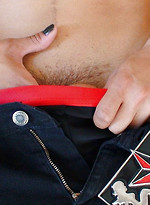 Emo Skater Twink With Uncut Cock and Big Balls by Alternadudes