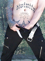 Rocker Dude With Tats and Piercings by Alternadudes
