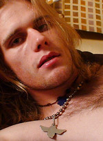 Long Haired Rocker With Thick Dick and Unshaved Pubes by Alternadudes