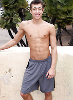 Myles takes showser and plays with cock by SeanCody