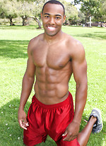 Well hung black dude Markus strokes dick by SeanCody