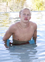 Hot blond twink Everett strokes dick by SeanCody