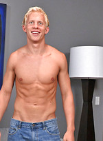 Hot blond twink Everett strokes dick by SeanCody