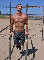 Hot muscle athlete Christian jacking off dick by SeanCody