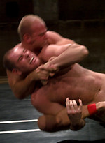 Big-cocked first-timer stud fights muscular Southern boy, followed by fucking. by Naked Kombat