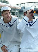 Two sailors Benjamin Niall and Thomas oral sex scene by Boys Nation