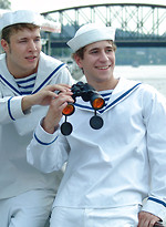 Two sailors Benjamin Niall and Thomas oral sex scene by Boys Nation