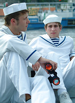 Two sailors Benjamin Niall and Thomas oral sex scene by Boys Nation