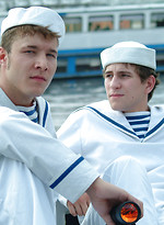 Two sailors Benjamin Niall and Thomas oral sex scene by Boys Nation
