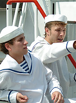 Two sailors Benjamin Niall and Thomas oral sex scene by Boys Nation