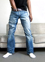 Ebony hot twink strokes his big uncut dick by YouLoveJack