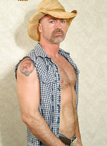 Hairy muscle bear Brando naked by Pantheon Bear