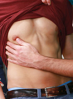 Muscular Straight Hunk David Wanks Sucks & Fucks a Guy all for the First Time, Lucky Dan by English Lads