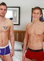 Straight Boys Will & David - Both Wanking Another Lads Uncut Cock for The First Time! by English Lads