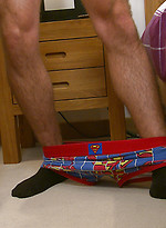 Hunky Hairy Straight Personal Trainer Leo by English Lads