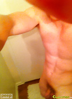 Blond twink shows his six pack - Ridge :peep by ChaosMen