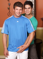Muscle boys Booker and Cruz bareback fuck by ChaosMen