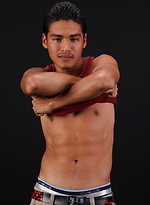 Latino boy Dario strokes dick by ChaosMen