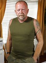 Jim Scott big bear plays with his cock by Hot Older Male With Jim Scott
