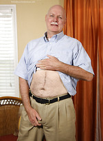 Bald daddie Jerry Joe naked by Hot Older Male