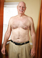 Bald daddie Jerry Joe naked by Hot Older Male