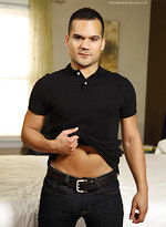 Tony Vega strokes uncut dick by Hot Older Male With Tony Vega