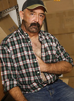 Mature bear Tim Phillips stripping by Hot Older Male With Tim Phillips