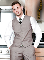 Damien Crosse strips off Davidenko Lopez's suit by Lucas Entetainment With Damien Crosse,Davidenko Lopez