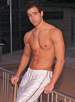 Hot baseball Samuel player strokes cock by SeanCody